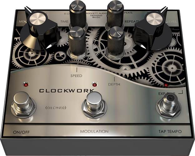 J.Rockett Audio Clockwork Analog Stereo Echo J.Rockett Audio Clockwork Analog Stereo Echo